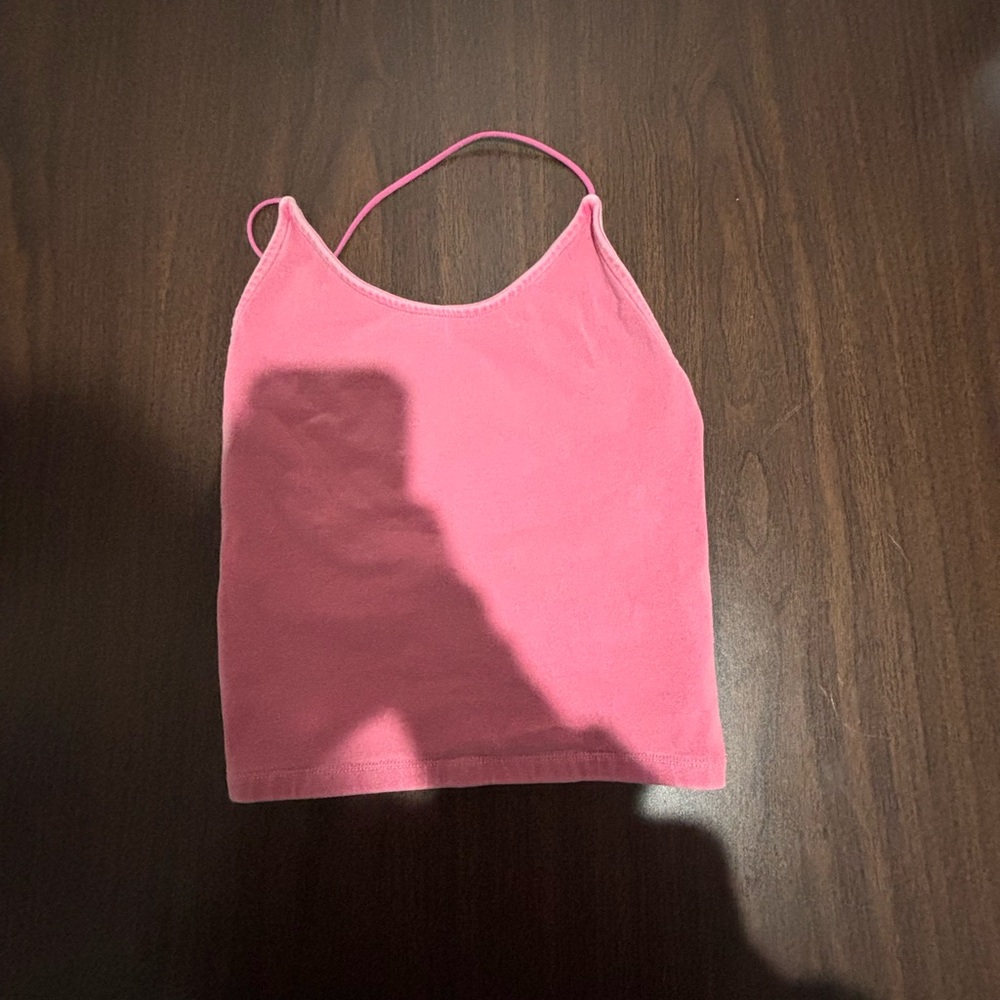 American Eagle Outfitters Pink Spaghetti Strap Tank